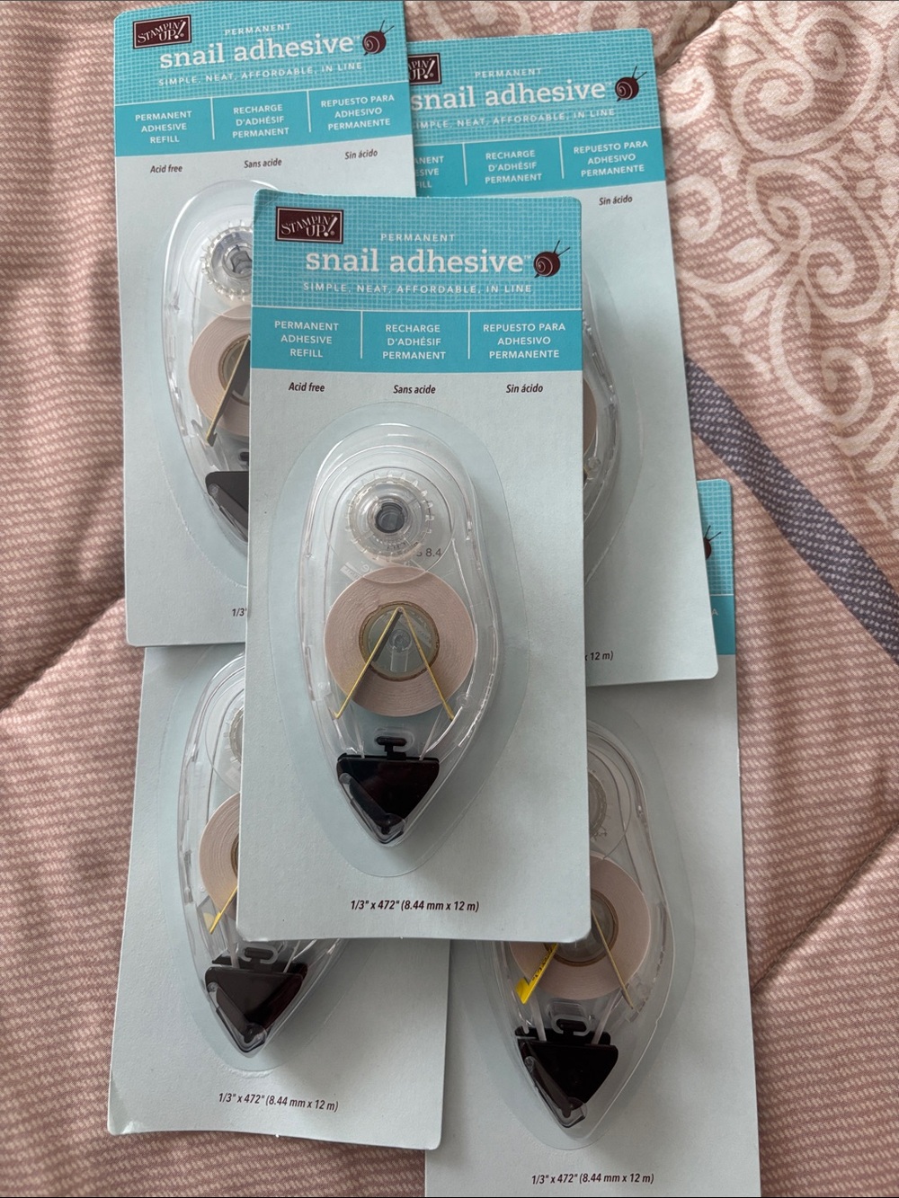 Stampin' Up! Snail Adhesive Refills - 5 unopened packs